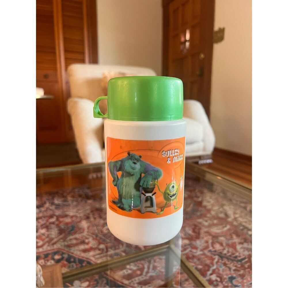 Vintage collectible Monsters Inc. Thermos Sully Mike Pixar